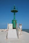 Il faro sul molo di Milano Marittima, spiaggia del ravennate - © simona flamigni / Shutterstock.com