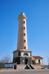 Il grande faro del porto di Licata in Sicilia: il terzo faro per altezza in Italia