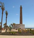 Il grande faro di Maspalomas, isola - © Wouter Hagens, Pubblico dominio, Wikipedia