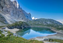 Il lago di Coldai è una classica escursione da Zoldo Alto sulle Dolomiti