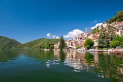 Il lago di piediluco in provincia di Terni, Umbria