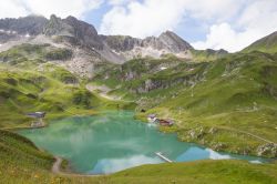 Il lago Zuers nel Vorarlberg in Austria, non distante da Lech
