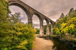 Il Lambley Viaduct nella South Tyne Valley in North Est England