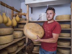Il Maiorchino, il formaggio tipico di Novara di Sicilia, è protagonista di un torneo ed una sagra in inverno. - © Marco Crupi / Shutterstock.com