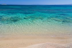 Il mare della spiaggia di Putzu Idu (Cala Saline), costa ovest della Sardegna, Oristanese

