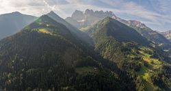Il massiccio del Dents du Midi nel Canton Vallese, Svizzera francese
