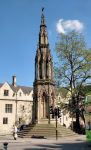 Il Memoriale dei Martiri di Oxford, Inghilterra (UK). Ideato da sir George Gilbert Scott, questo monumento terminato nel 1843 si trova nell'intersezione fra St. Giles, Magdalen Street e ...