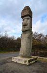 Il moai di VItorchiano, realizzato dagli abitanti dell'Isola di Pasqua - © ValerioMei / Shutterstock.com