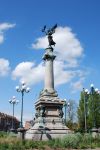 Il "Monument de la Victoire" nelle strade di Dunkerque (Hauts-de-France), Francia.