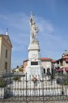Il Monumento ai Caduti nel centro di Goro, Ferrara, ...