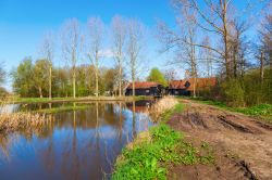 Il mulino di Kollen vicino a Nuenen nei Paesi Bassi