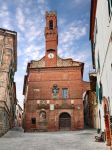 Il Palazzo Pretorio di Sinalunga in Toscana, siamo in provincia di Siena