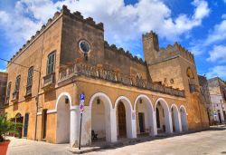 Il Palazzo Ripa in centro a Specchia, borgo monumentale della Puglia