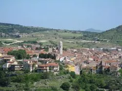 Il panorama di Thiesi, cittadina della Sardegna