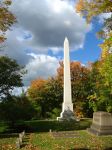 Il Rockefeller Monument a Cleveland, stato dell'Ohio (USA): imprenditore e filantropo statunitense, Rockfeller fu il riformatore mondiale dell'industria petrolifera. Venne sepolto a ...