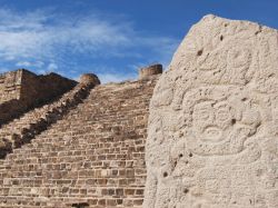 Il sito archeologico di Monte Alban si trova alla periferia di Oaxaca, nel Messico.