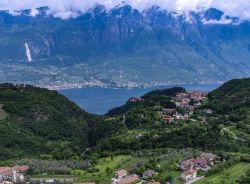 Il territorio di Tremosine sul Lago di GIarda in Lombardia