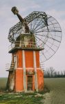 Il vecchio radiotelescopio di Medicina in Emilia-Romagna