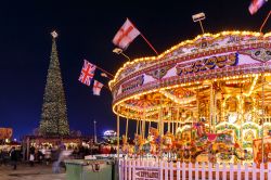 Il Villaggio di Natale a  Hyde park a Londra