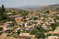 Il villaggio di Sirince nei pressi di Selcuk, provincia di Izmir, Turchia. Questo grazioso borgo di 600 abitanti sorge 8 chilometri a est della città di Selcuk.



