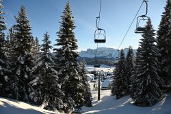 Impianti di risalita sull'Alpe di Siusi in Trentino Alto Adige - © Foto S. Vietto Ramus e Massimo Valentini