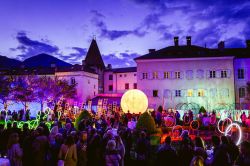 Inaugurazione del Water Light Festival nel Giardino dei Signori a Bressanone - © Matthias Gasser / www.brixen.org