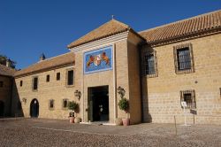 Ingresso all'Alcazar di Carmona, provincia di Siviglia (Spagna).
