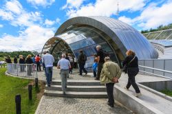 Ingresso del Museo di Salina Turda in Romania - © Xseon / Shutterstock.com