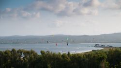 Kite surf a Punta Trettu in Sardegna