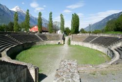 L'anfiteatro romano di Martigny in Svizzera