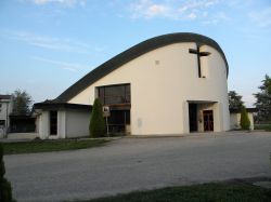 La Chiesa dei Santi Donato e Sigismondo a Civè di Correzzola, provincia di Padova - © Threecharlie - CC BY-SA 3.0, Wikipedia