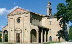 La Chiesa del SS. Crocifisso a Mogliano, provincia di Macerata, nelle Marche  © turismo.comune.mogliano.mc.it