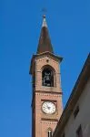 La Chiesa di San Bartolomeo Church a Roccabianca inEmilia-Romagna