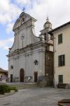 La Chiesa di San Giacomo  nel centro di Rocca Grimalda nel Monferrato