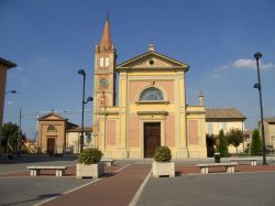 La Chiesa di San Giovanni Battista a Dosso, frazione del comune di San’Agostino di Ferrara - © www.cittadeltartufo.com