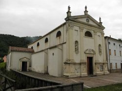 La chiesa di San Giuseppe a San Felice di Zovon, comune di Vo', Veneto - © Threecharlie - CC BY-SA 4.0, Wikipedia