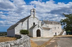 La chiesa di Santa Maria di Barsento vicino a Noc in Puglia