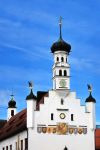 La chiesa di St. Mang nel centro di Kempten, Germania. La sua costruzione in stile romanico risale alla prima metà del '400 - © cityfoto24 / Shutterstock.com