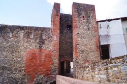 La cinta muraria del centro storico di San Giovanni Valdarno in Toscana