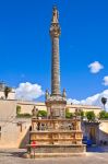 La Colonna di San Andrea in centro a Presicce in Puglia