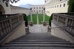 La coorte interna del Castello del Catajo a Battaglia Terme