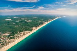 La costa dell'Alentejo non lontano da Grandola in Portogallo