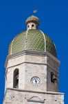 La cupola della Chiesa Madre di Pietramontecorvino in Puglia