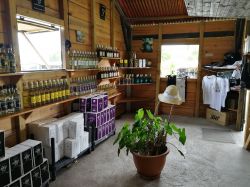 La  distilleria pere Labat a Marie Galante di Guadalupa