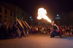 Mangiafuoco e saltimbanchi alla Festa il Barbarossa a Medicina - © www.prolocomedicina.it