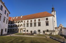 La fortezza di Ptuj, Slovenia. Venne costruita a metà del XII° secolo per difendersi dagli ungheresi - © Cortyn / Shutterstock.com