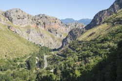 La gola di Mingardo vicino a Palinuro sulla Costa del Cilento, in Campania