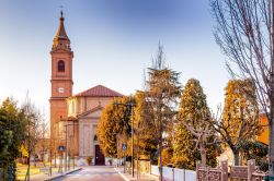 La Pieve di Barbiano, frazione di Cotignola, dedicata al protomartire Santo Stefano (Emilia Romagna).
