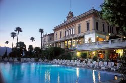 La piscina di Villa Serbelloni di Bellagio, sul Lago di Como