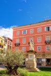 La scultura dedicata a Domenico Alberto Azuni nella città di Sassari, Sardegna. Azuni è stato un importante giurista e magistrato del Regno di Sardegna e del Primo Impero Francese.
 ...